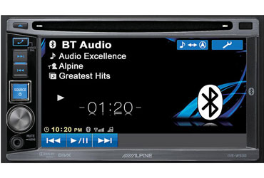 Alpine 6.1" DVD + Bluetooth only $299