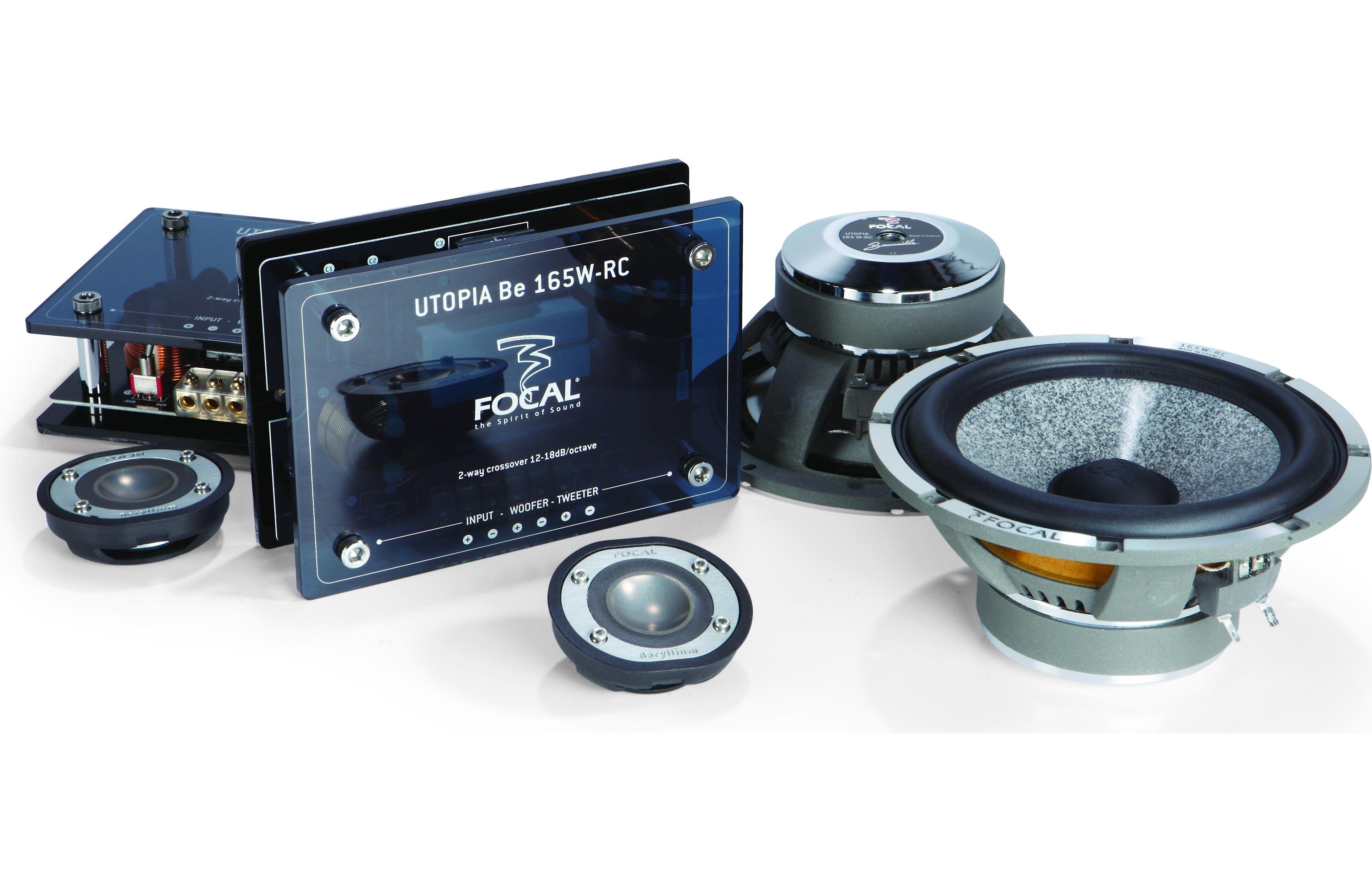 Focal 165WRC 2Way Speaker Driver Kit Component car speaker